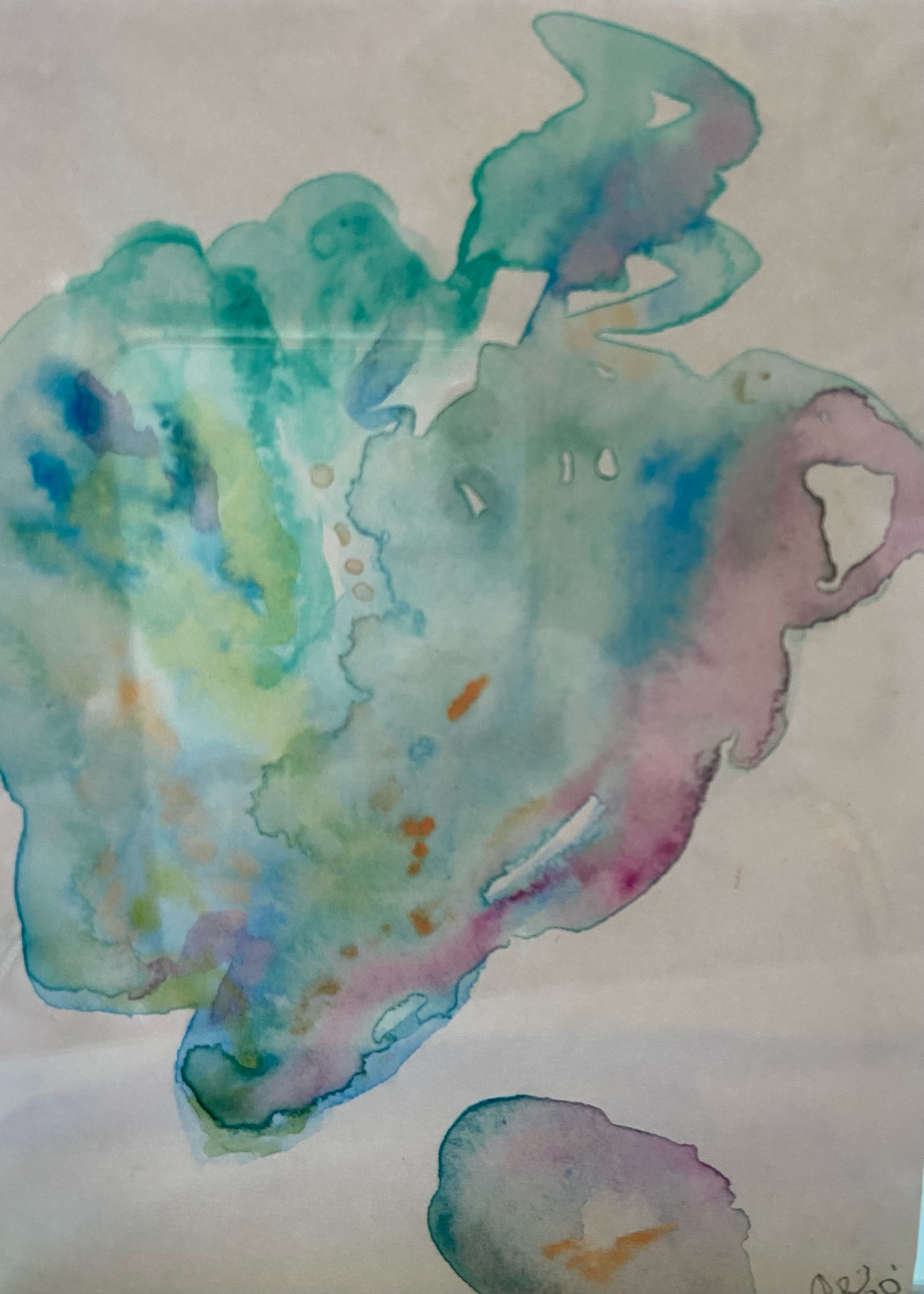 Watercolor + Graphite