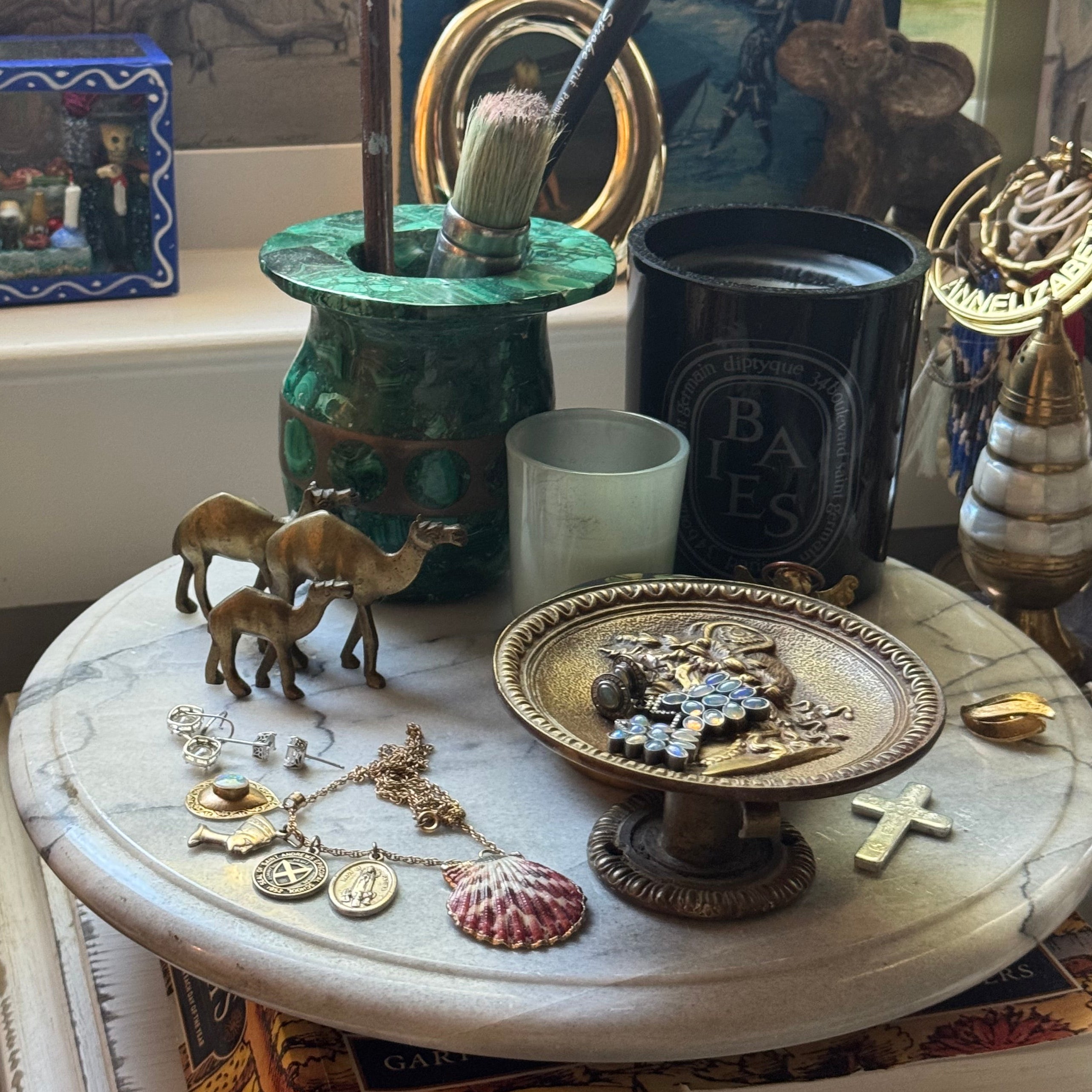 Greek/Roman style vintage Wall Hook, or Catchall