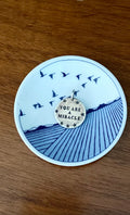 Petite Antique Bone China Dish