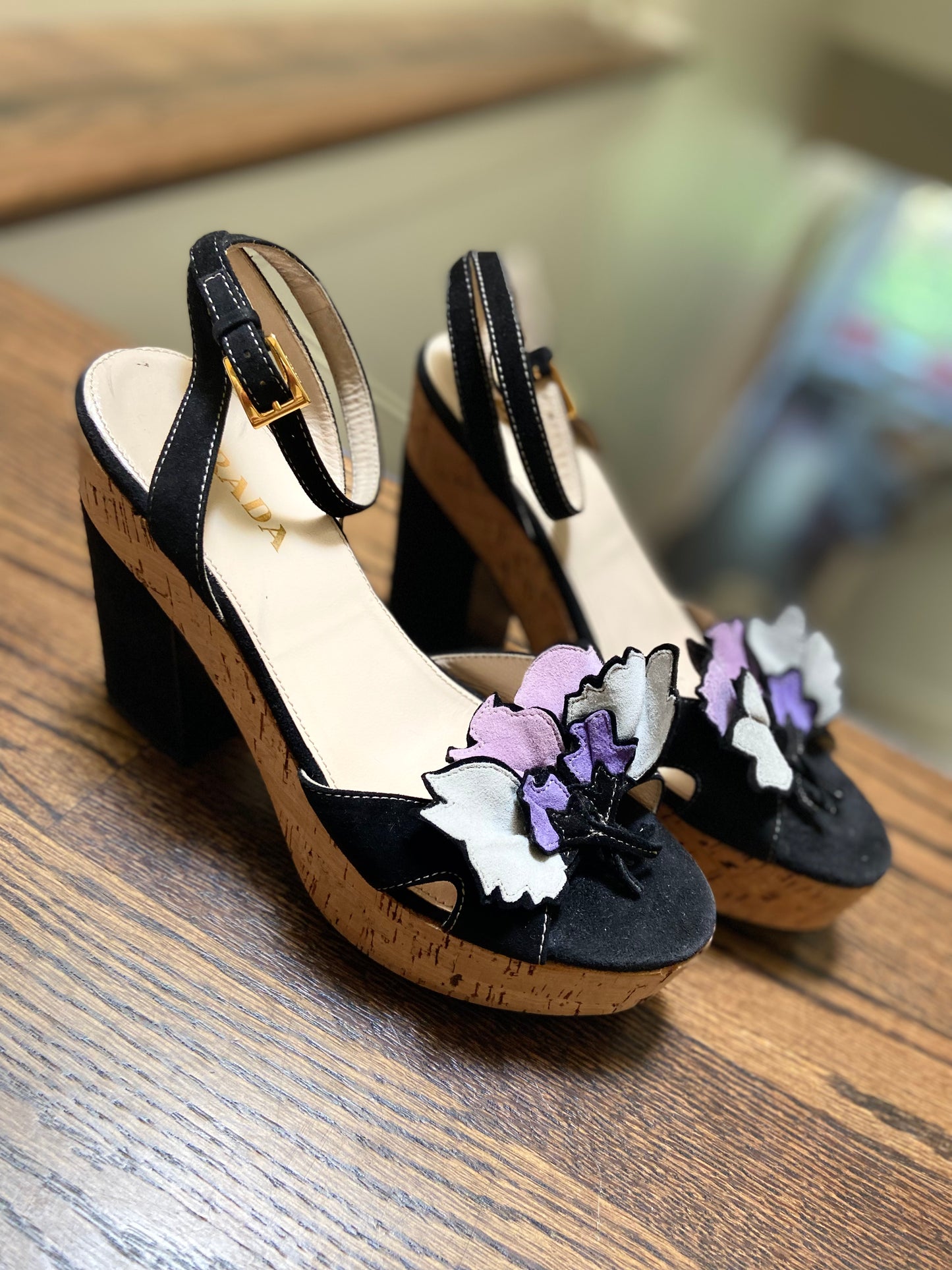 Prada Orchid Espadrilles